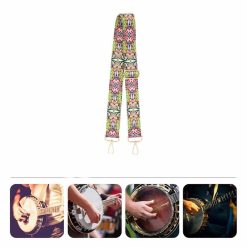 Ceinture de Banjo ajustable avec motifs floraux
