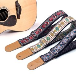 Sangle de banjo entièrement réglable avec support de médiator