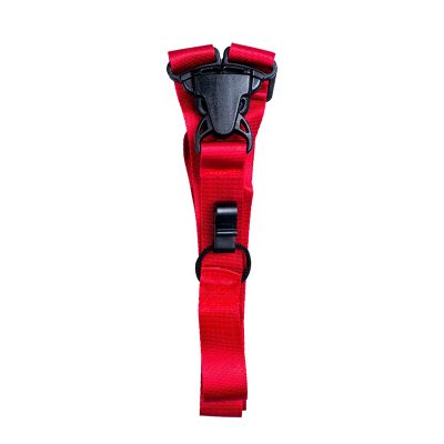 Sangle de ukulele avec crochet - sangle réglable en Nylon couleur rouge