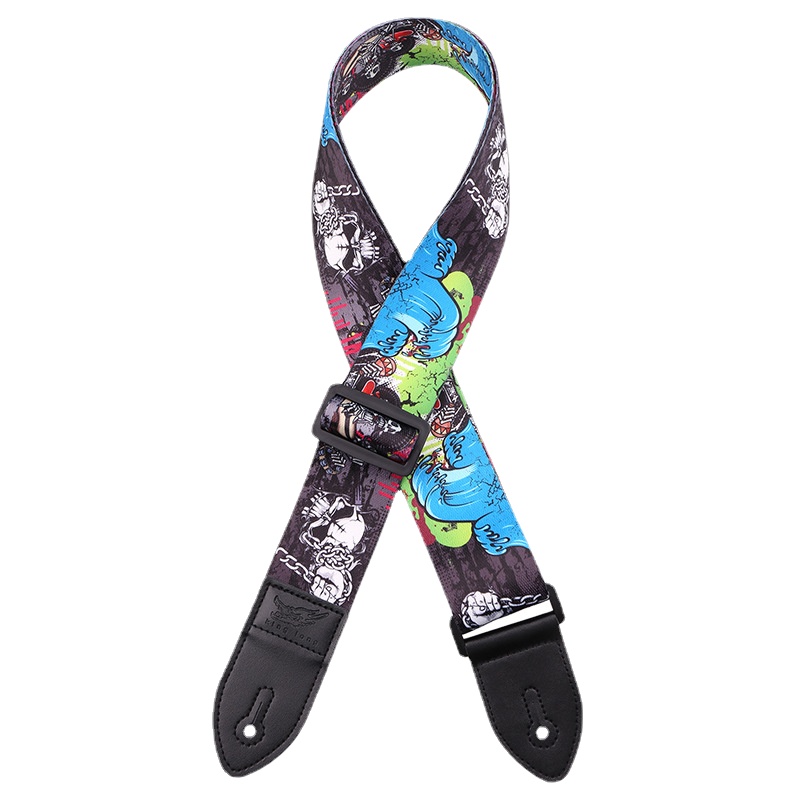 Sangle de guitare en polyester modèle 4