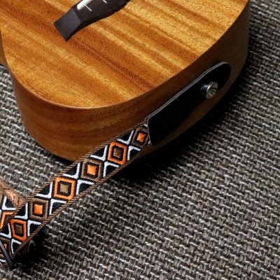 Sangleukulele en coton tissé