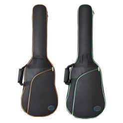 Housse de guitare en tissu Oxford - bord coloré - 2 couleurs au choix
