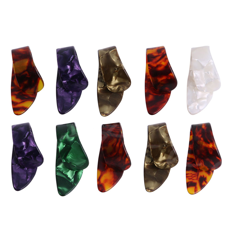 Lot de 10 Médiators Pouce pour Guitares acoustique électrique ou basses