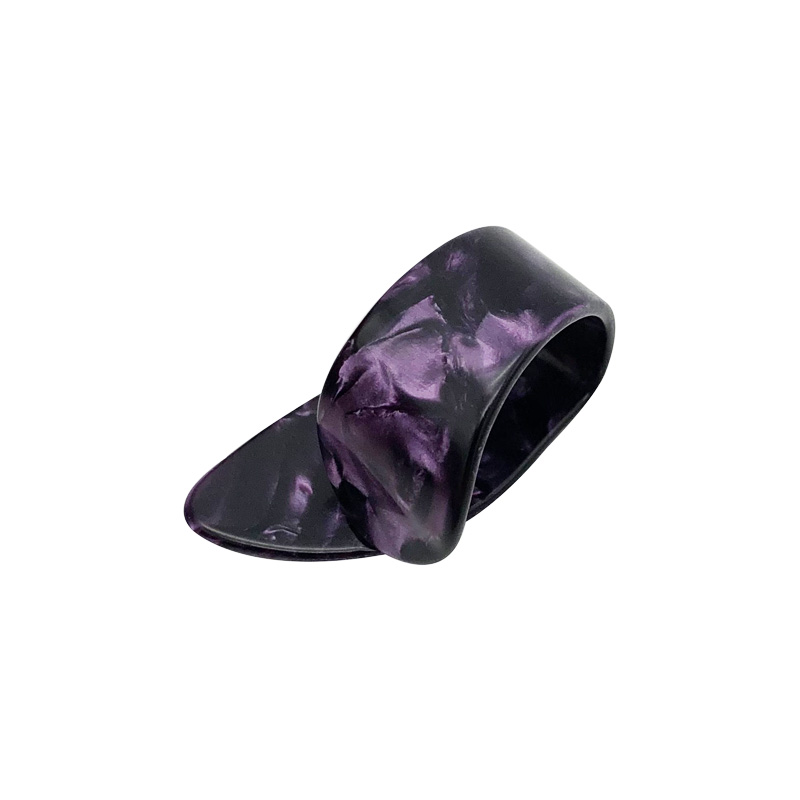 Médiator Pouce pour Guitares acoustique, électrique ou basses - épaisseur 1.2mm - violet