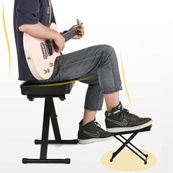 Repose Pied guitare avec pied en métal