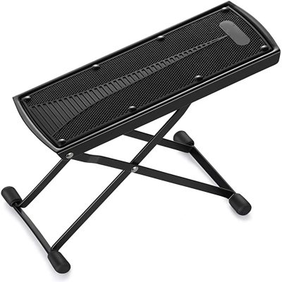Repose Pied guitare avec pied en métal vue produit
