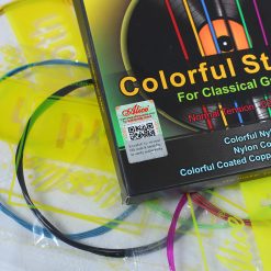 cordes de guitare classiques colorées Nylon