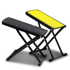 vue côté Repose Pied guitare 6 niveaux de réglages