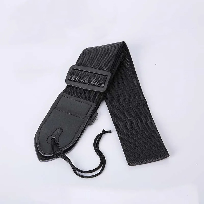 Sangle en tissu unie de couleur noir