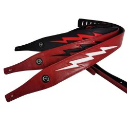 Sangle en cuir modèle éclair iconique