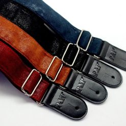 Sangle mince en cuir lavé 4 couleurs