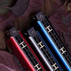 Harmonica polyphonique 24 trous : 4 couleurs