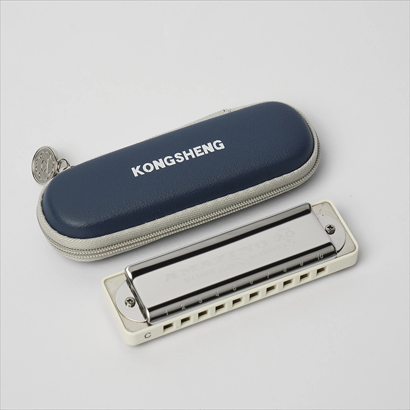 Harmonicas diatoniques accordage à choisir - blanc - clé C