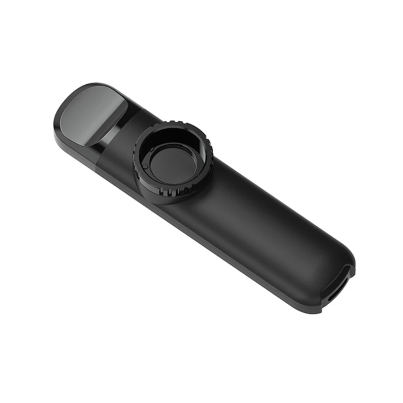 Kazoo en plastique dur avec embouchure - couleur noir