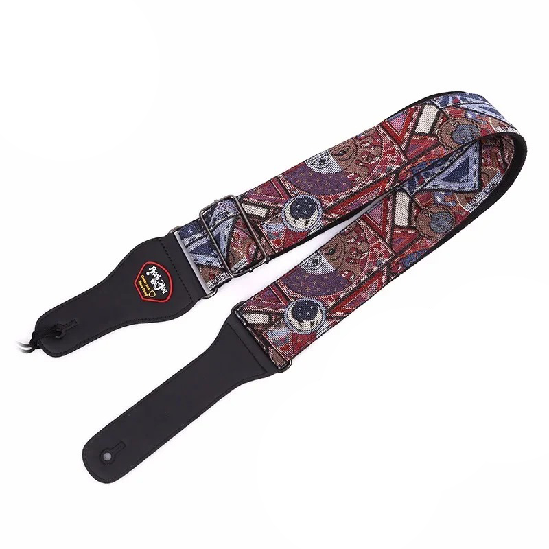 Sangle de guitare vintage bohème Hippie