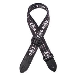 Sangle pour Guitare Tête de mort Squelette