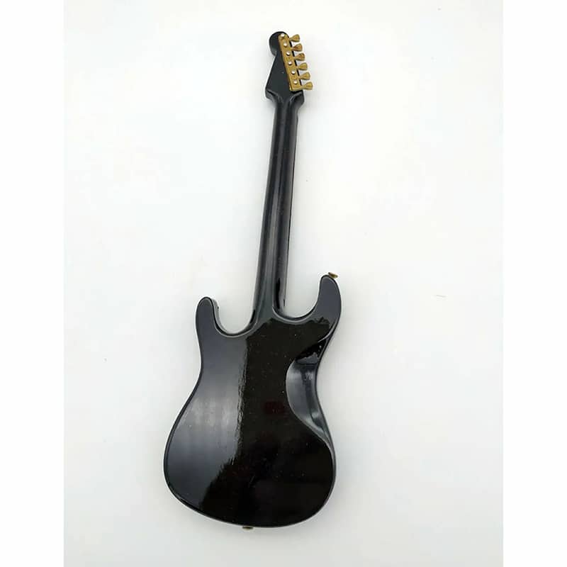 vue dos Guitare Miniature électrique à échelle 1-6ème