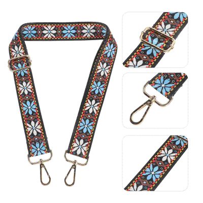 detalles de la Correa de Banjo Trenzada Folk Azul