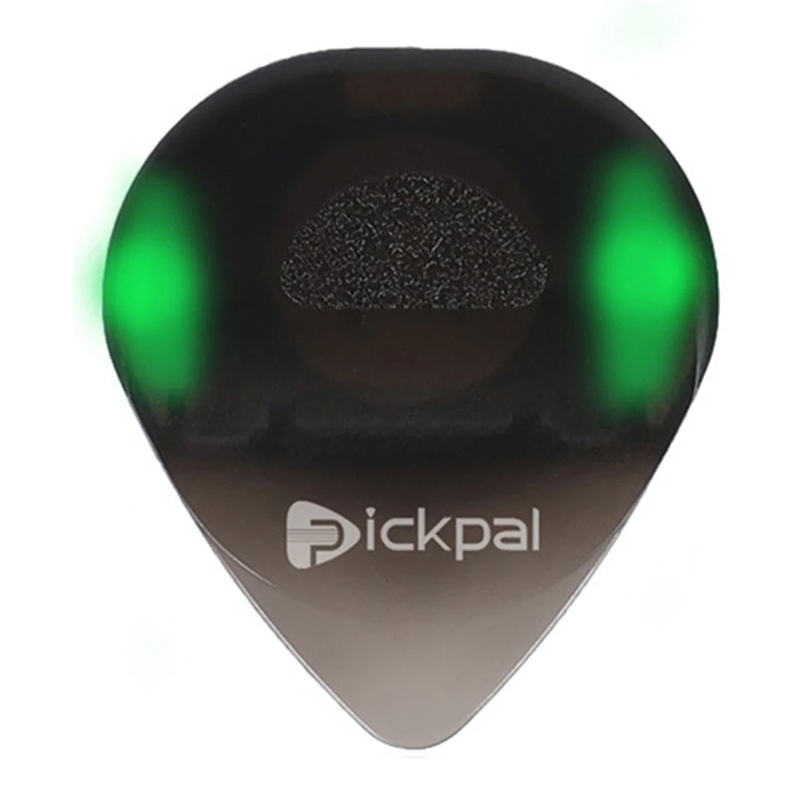 Médiator pour guitare avec lumière LED à haute sensibilité couleur vert