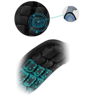Vista detallada de la Correa Cómoda para Bajo con Almohadillas Ergonómicas de Neopreno y Ajustable