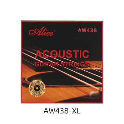 Cordes pour Guitare Acoustique - Revêtement Nano Multi-Couches, Chaud, Son Clair et Projetant Extra Légères