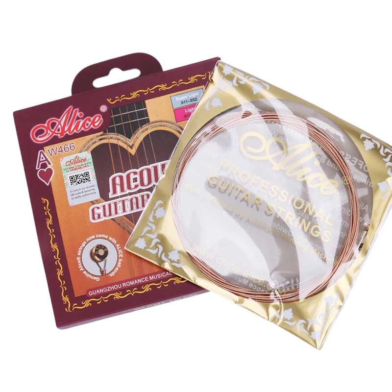 Vue générale Cordes pour Guitare Acoustique - Bronze 9010, Basse Profonde et Stable et Harmoniques Riches