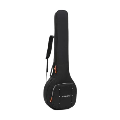 Housse Banjo Rigide avec Sangle et Poche de Rangement