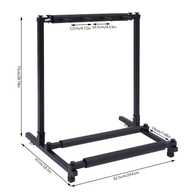 Support Multi-Guitares Stage Rack Pro - capacité 3 guitares
