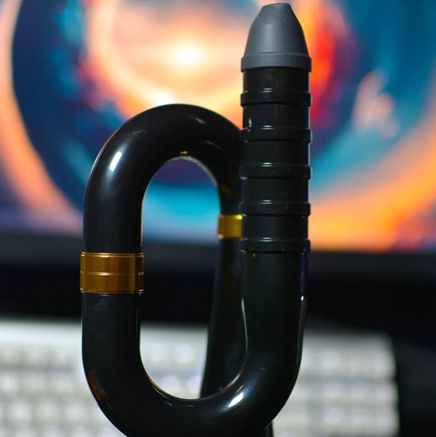 Kazoo Métal Professionnel Black Brass