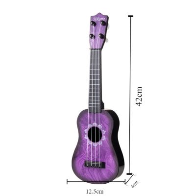 Dimensiones de Ukelele para niños - "Vibración Púrpura
