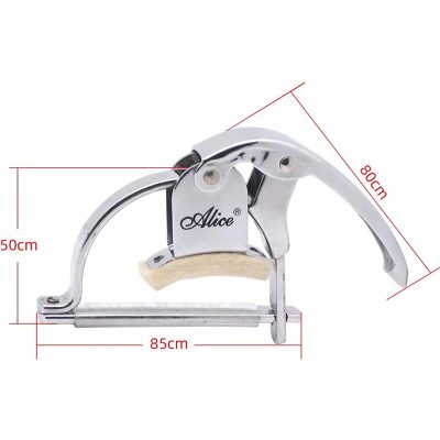 Dimensiones de Capodastro para Guitarra Clásica - Modelo de Llave de Palanca