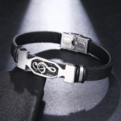 Pulsera Avant Clave de Sol Cadencia de Acero