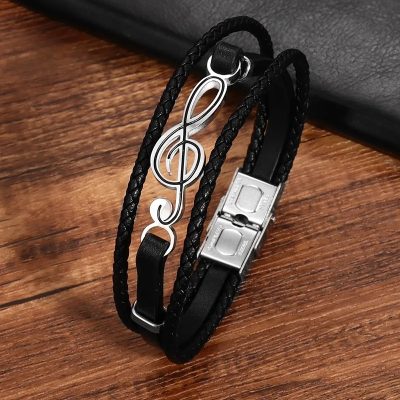 Avant Bracelet Clé de Sol Ligne Pure