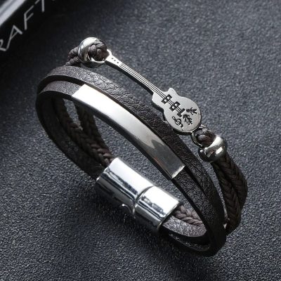 Bracelet Guitare Nashville couleur Marron