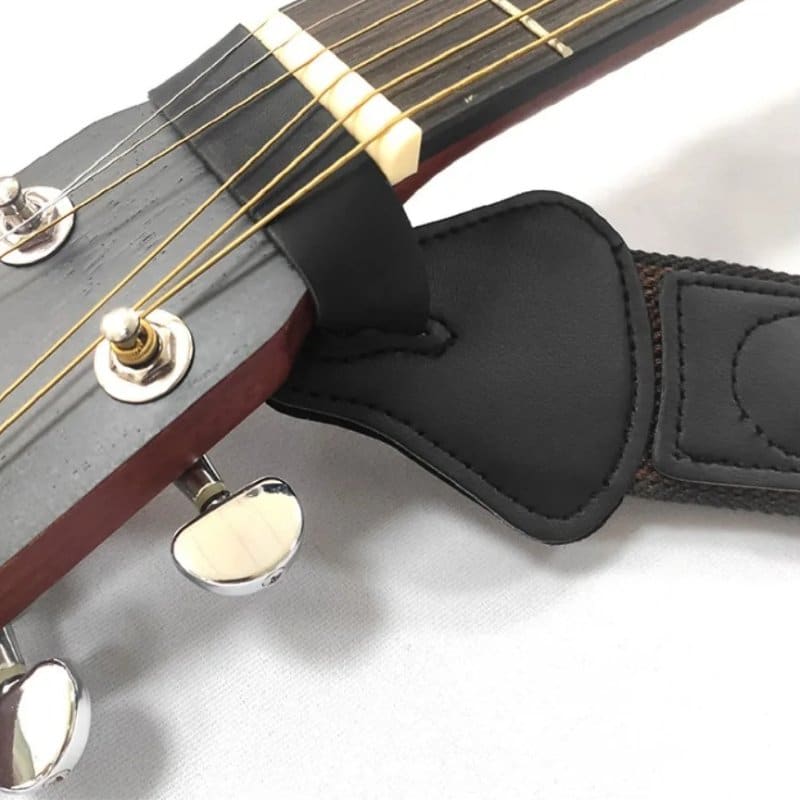Détails complets de la Sangle Guitare Classique Noir