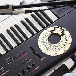 Roue de Théorie Musicale en Bois - Guide d'Harmonie et Composition