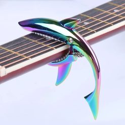 Capodastre Guitare - Design Requin Arc-en-Ciel